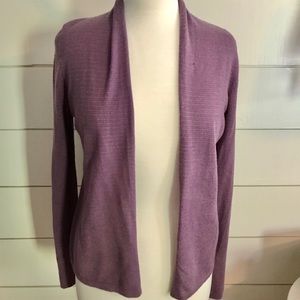 Banana Republic purple cardigan
